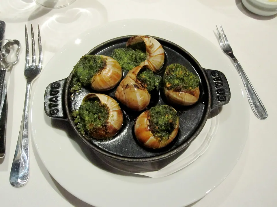 Escargots, à la carte de la Maison Hector